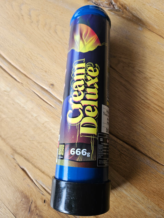 1 Karton (6 Stück) Cream Deluxe N2O Lachgas 666g Füllmenge